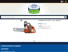 Tablet Screenshot of pinhaomotosserras.com.br